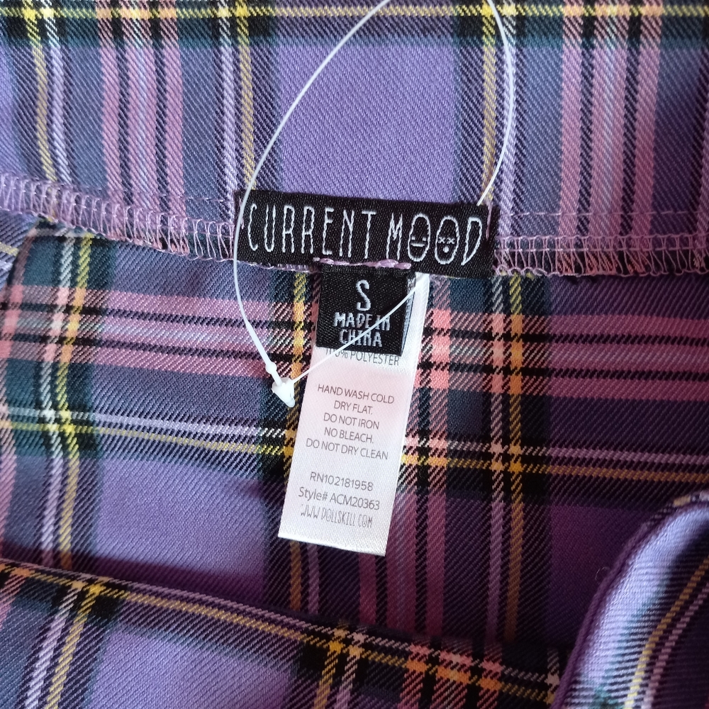 Nwot Dolls Kill pastel goth wrap skirt! Kawaii fairycor fairygoth rad skirt SOLD - Picture 6 of 8